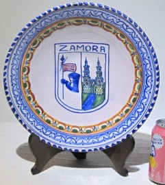 PLATO PORCELANA ZAMORA CETF 29cms